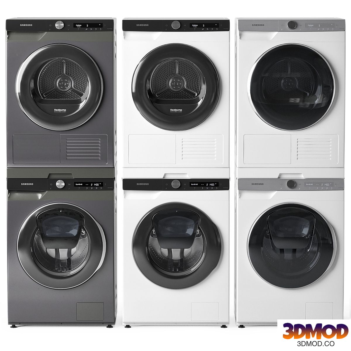 Washing machine and dryer Samsung