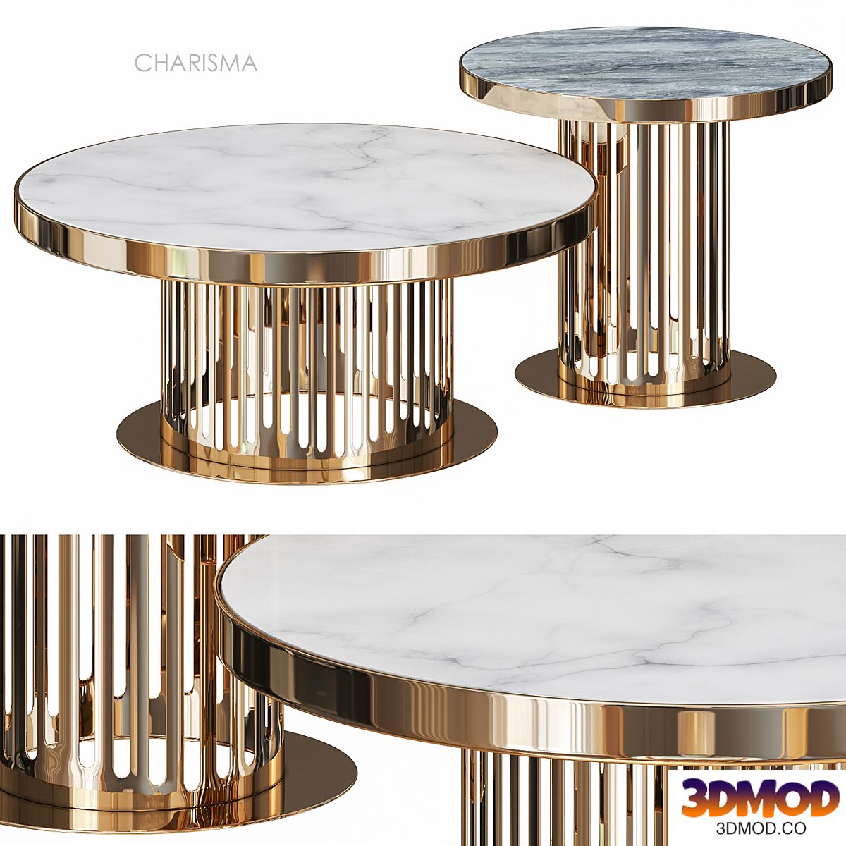 LaLume MB20688-23 coffee table