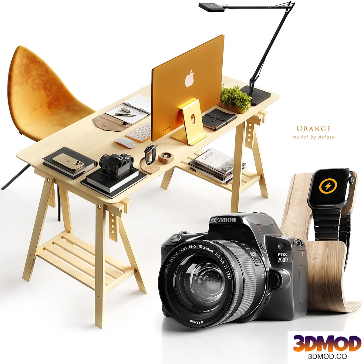 Workspace Orange