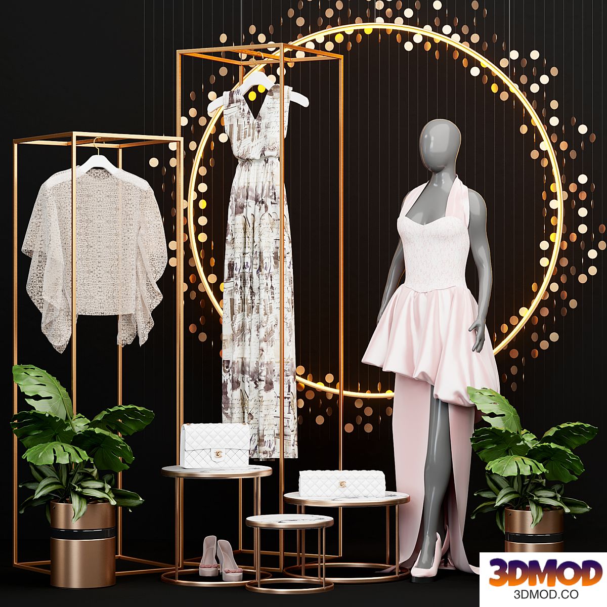 Clothing store showcase 2