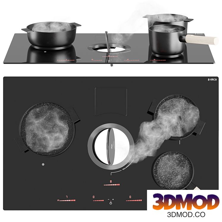 ELICA NIKOLATESLA SWITCH HOB