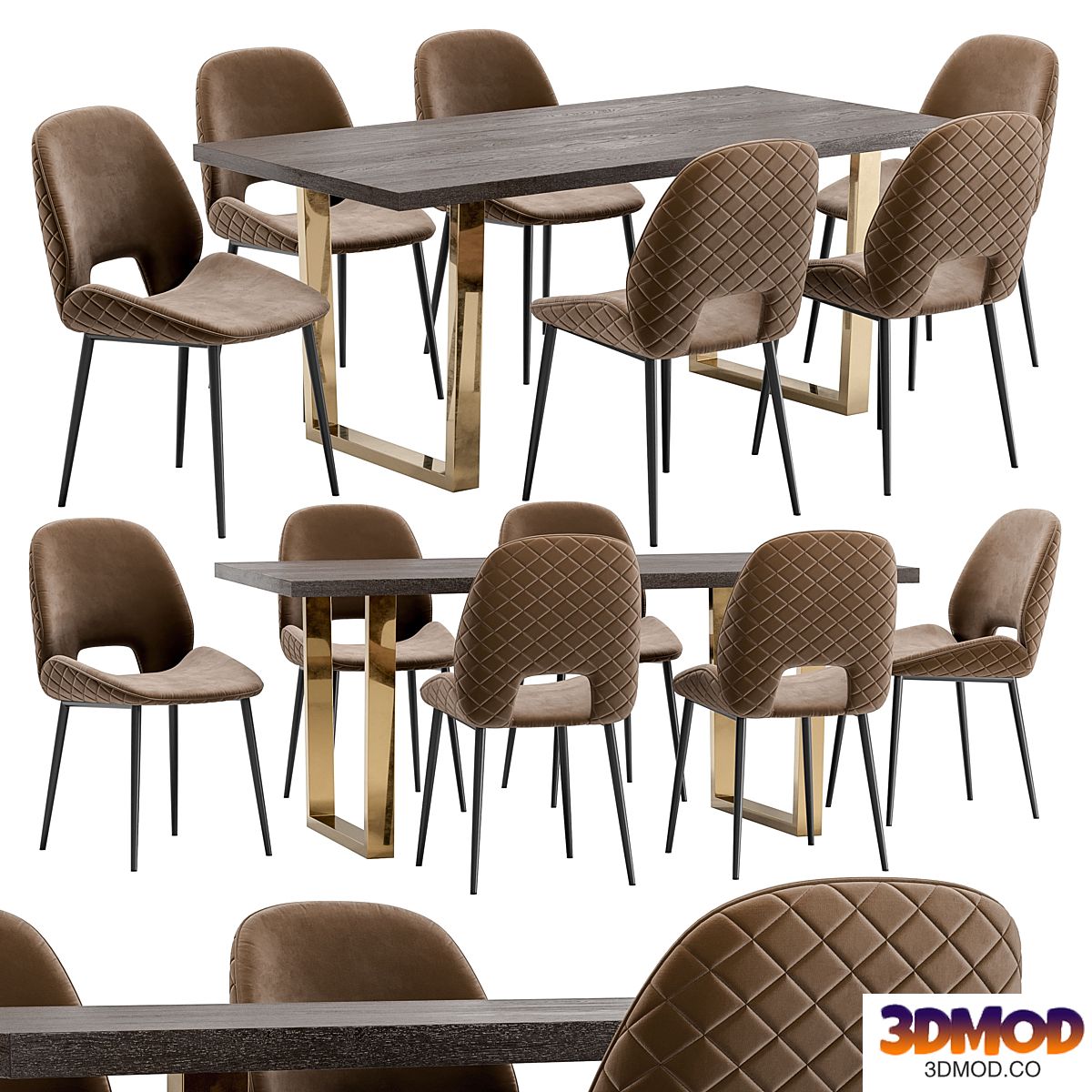 Beekman Dining Chair and Osaka Table