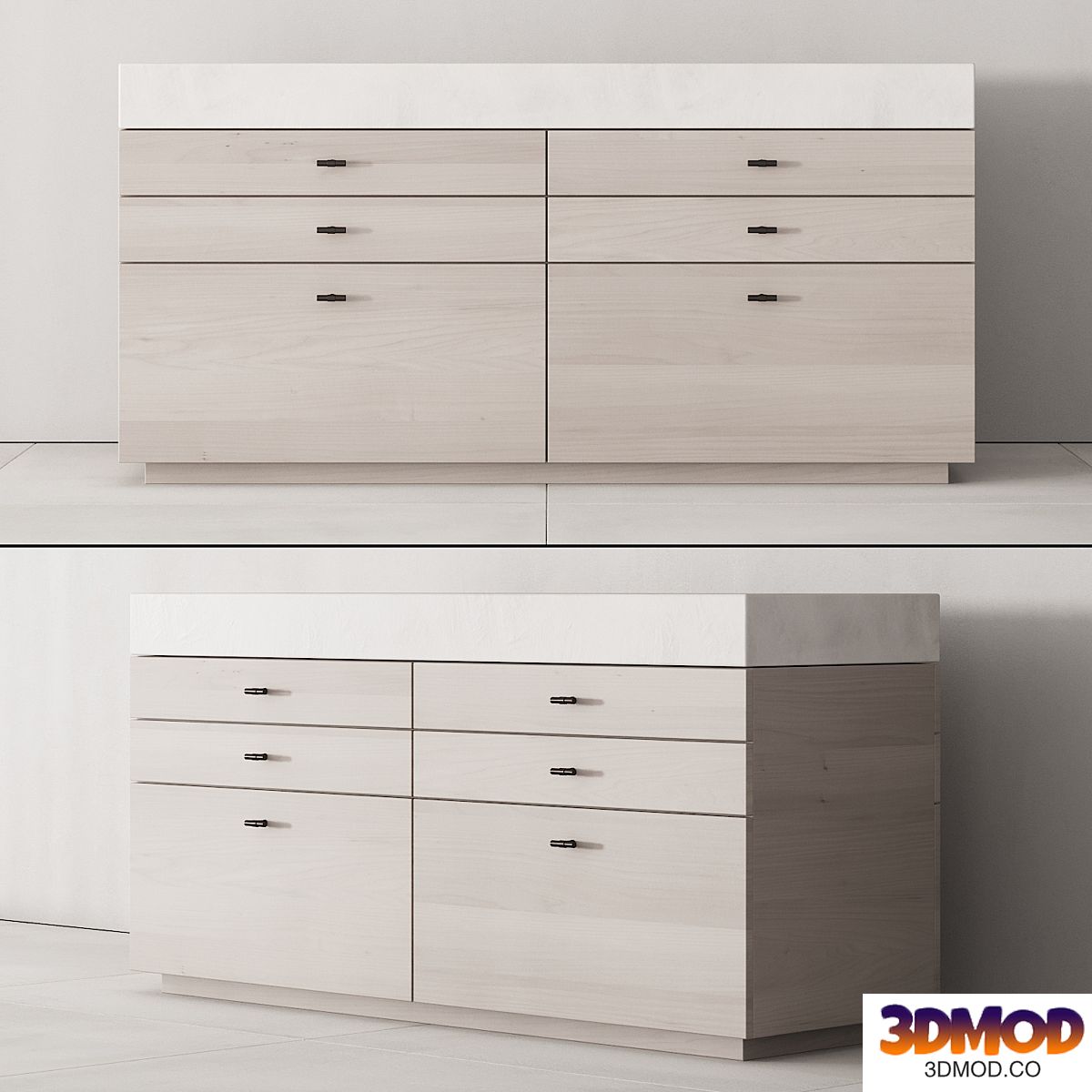 173 cabinet furniture 04 minimal wardrobe kit P02 island