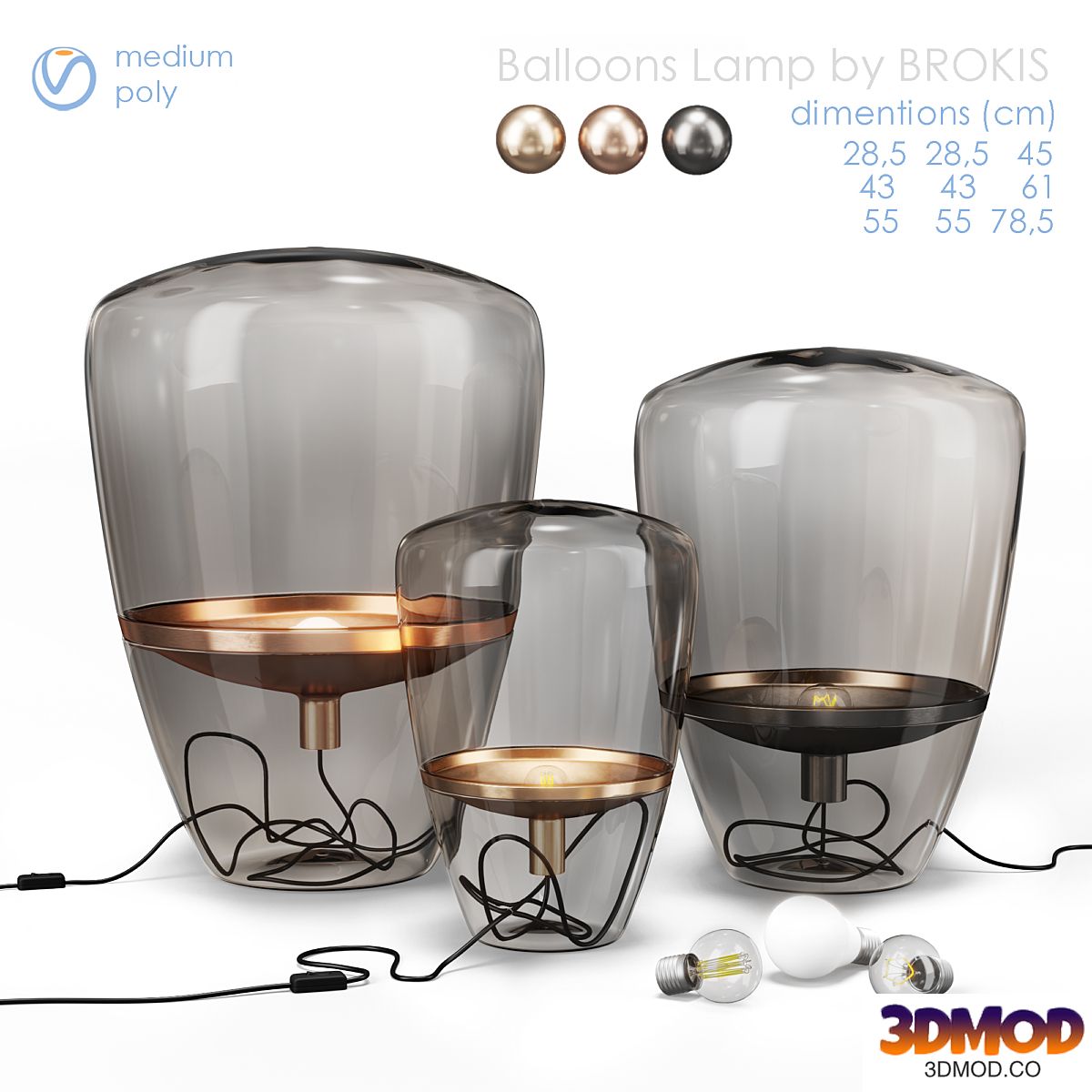 Balloon Lamp by Brokis