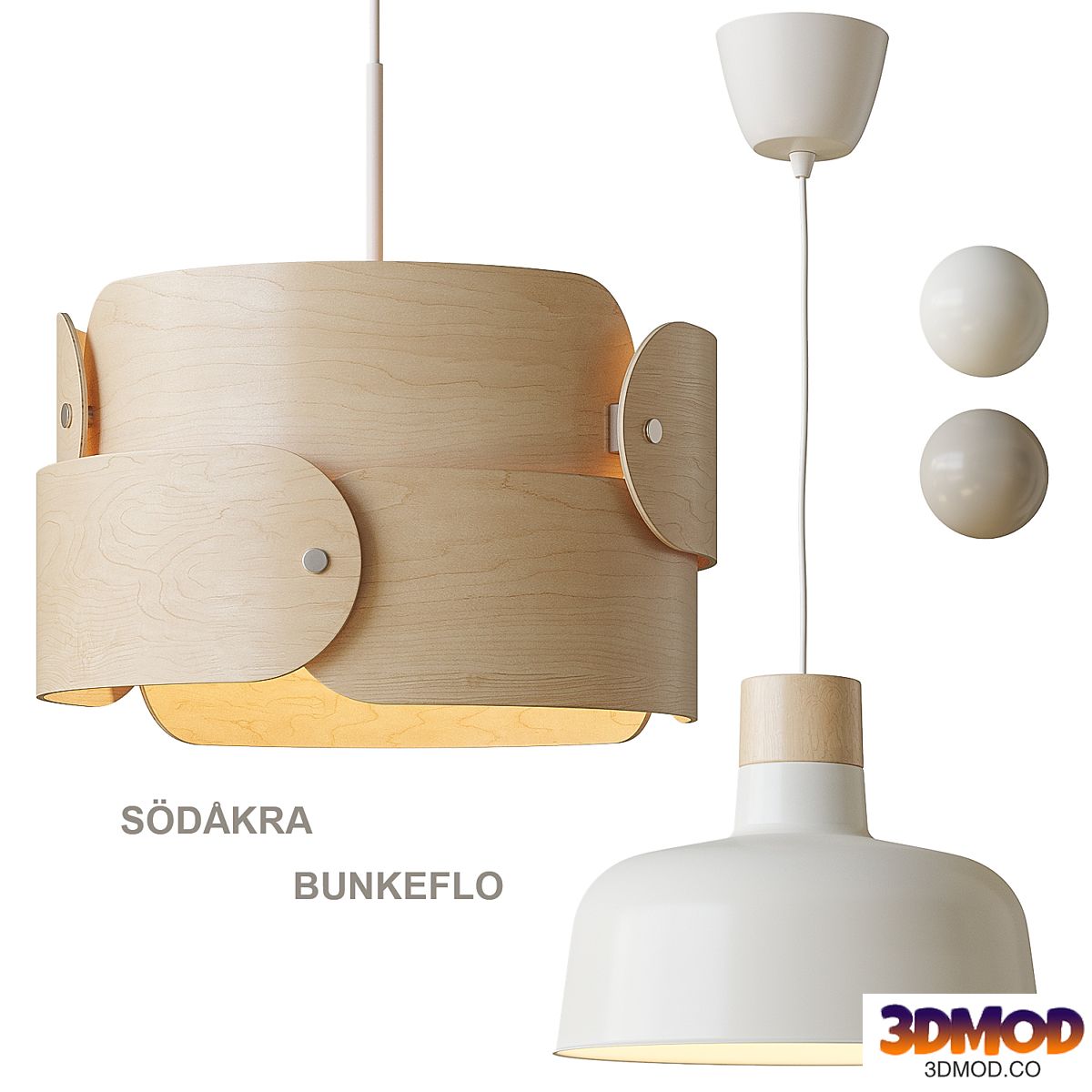 SÖDÅKRA / BUNKEFLO IKEA Pendant lamp