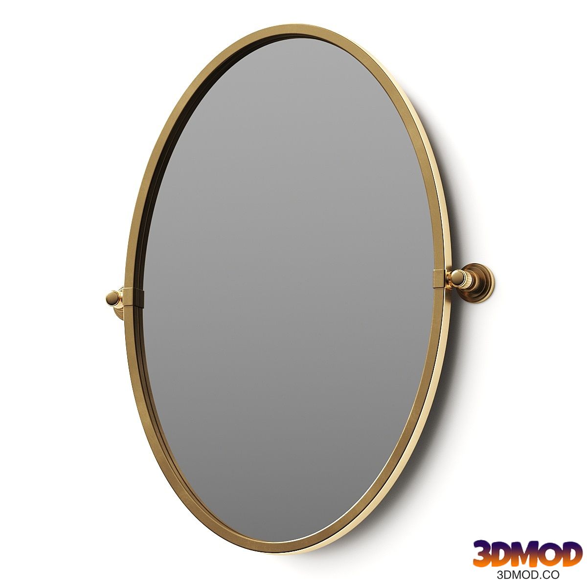 Rejuvenation Rigdon Oval Pivot Mirror