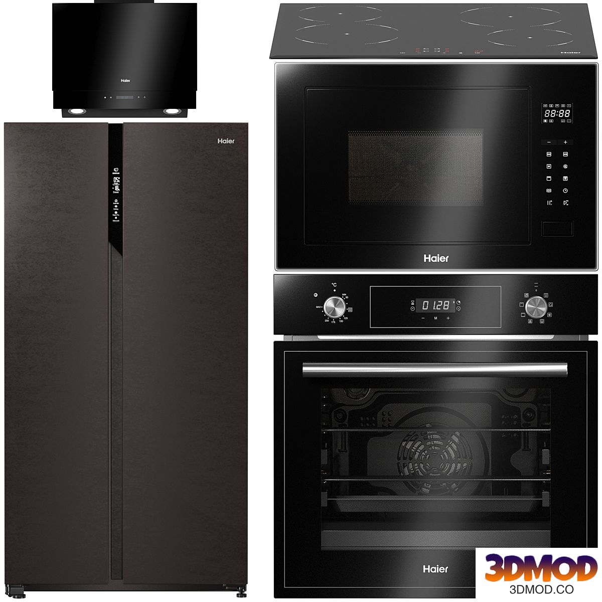 Haier kitchen appliances set 1