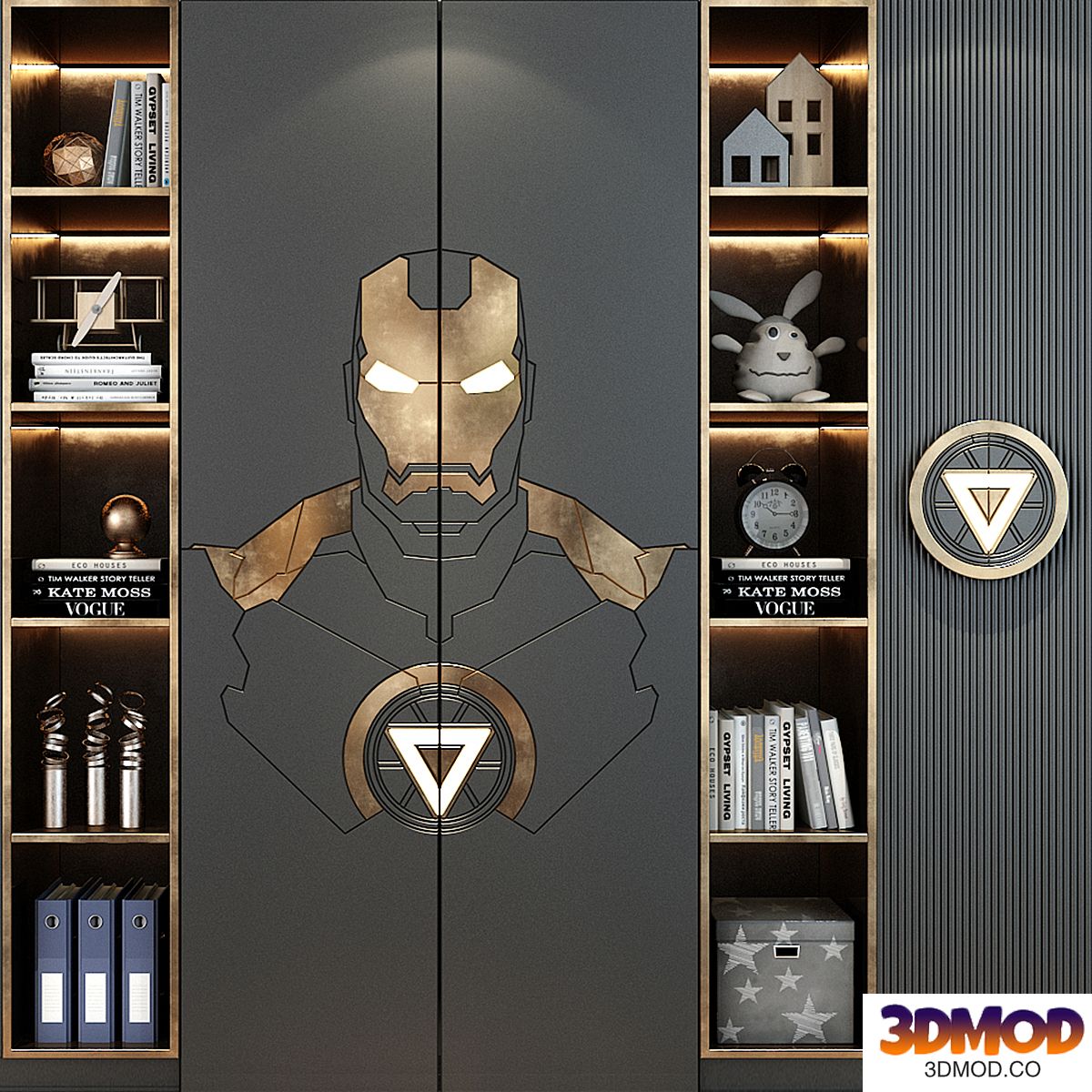 Furniture for children 0561- Iron Man