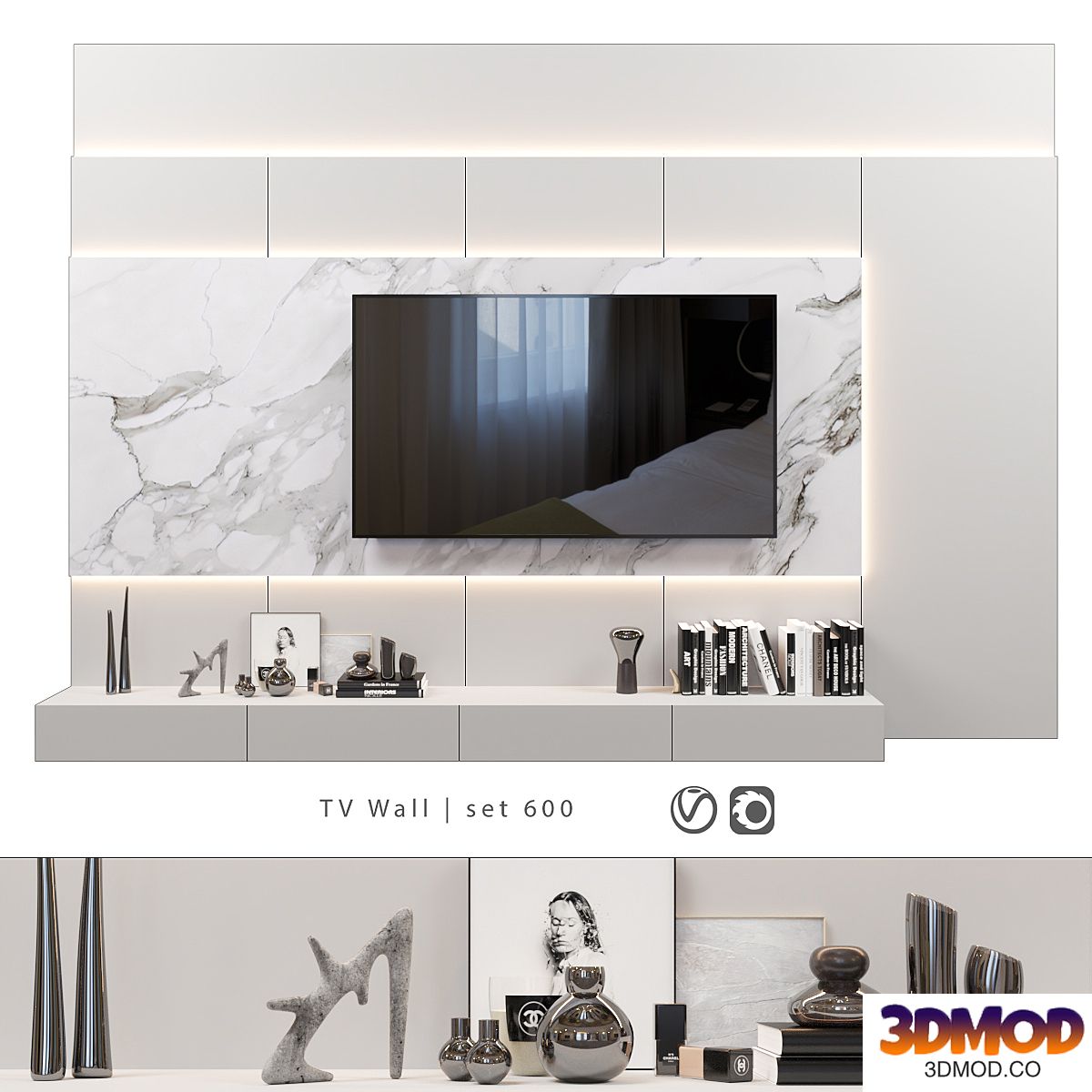 TV Wall | set 600