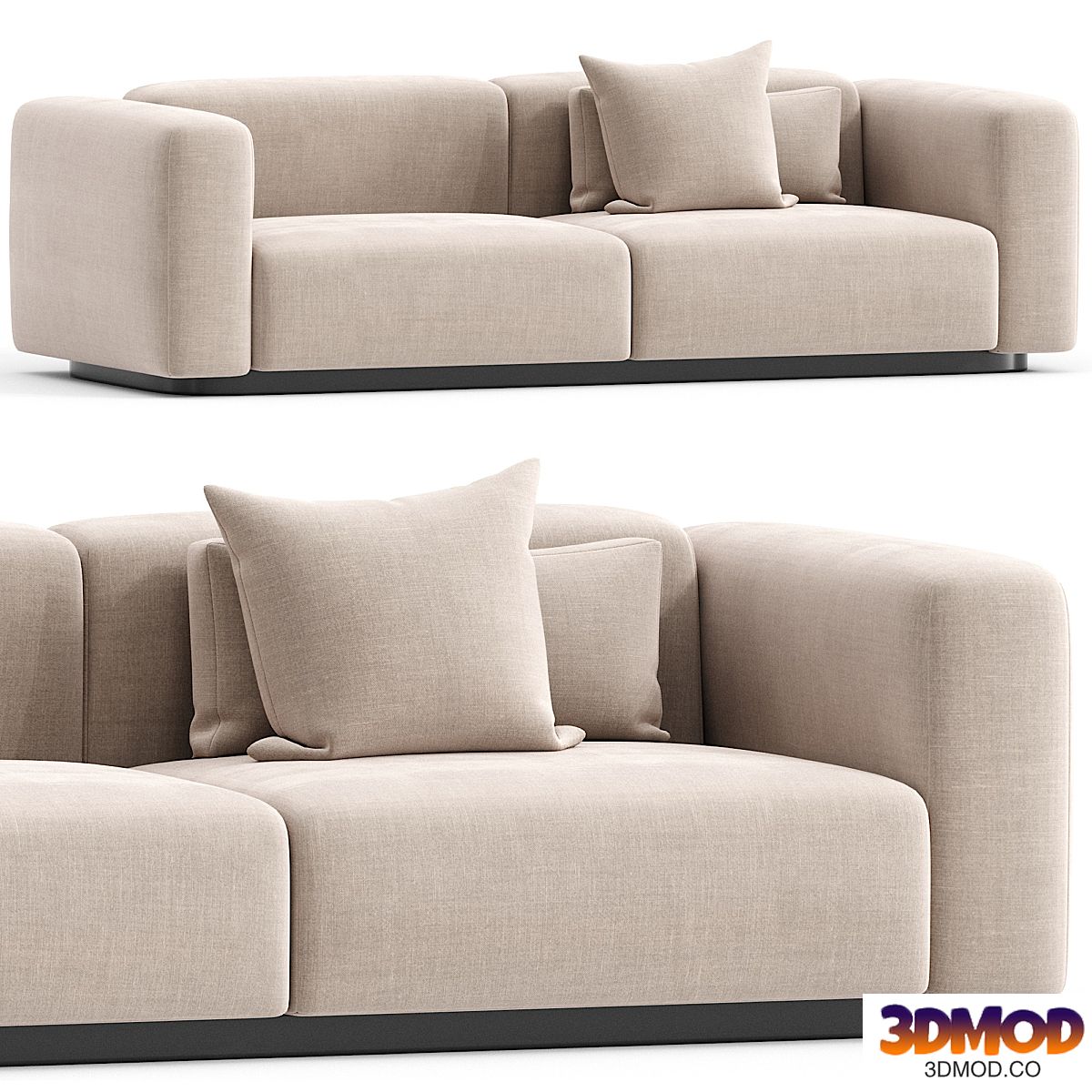 Soft Modular Sofa by Vitra
