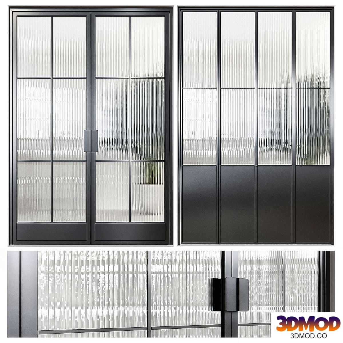 Classic glass door