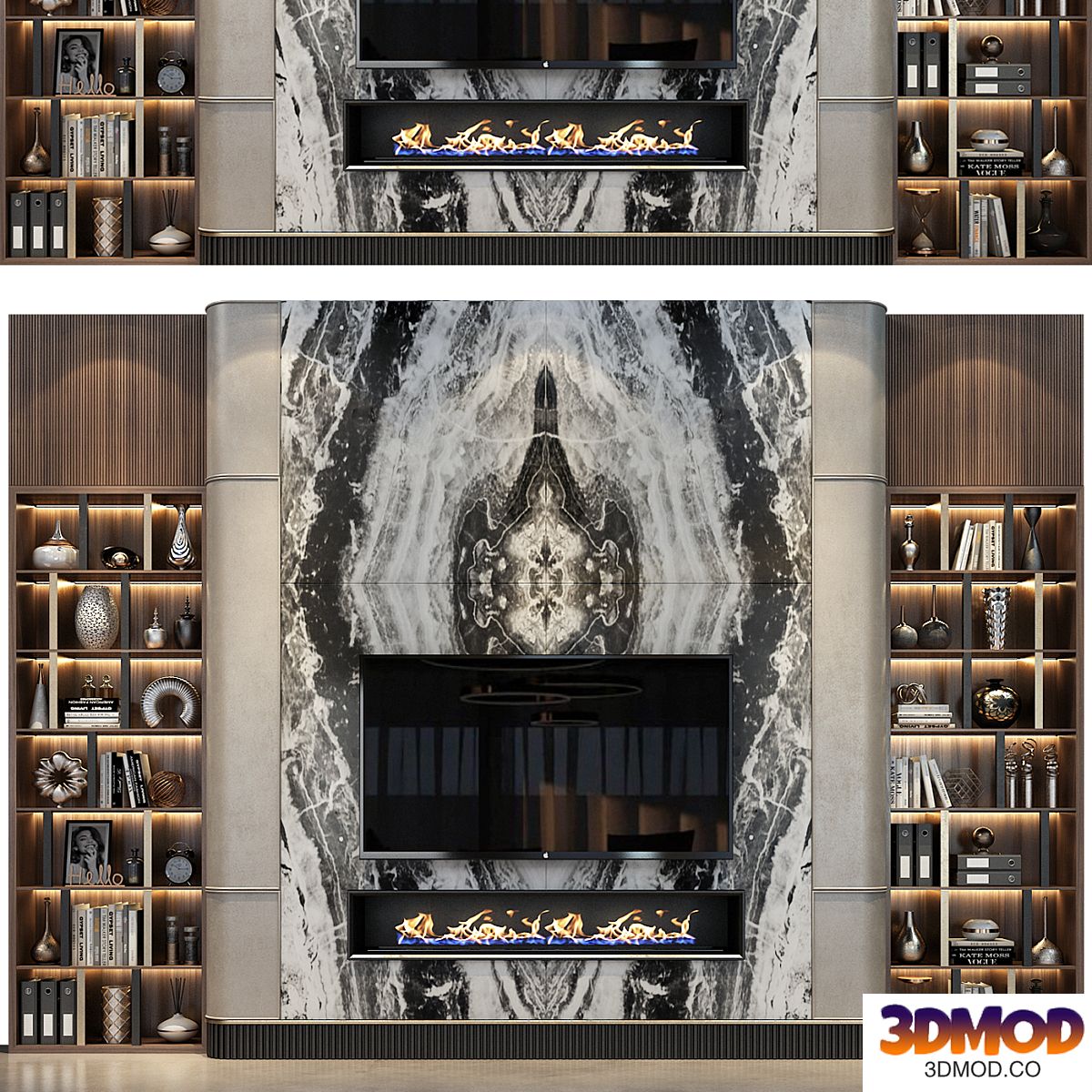 TV shelf 0558