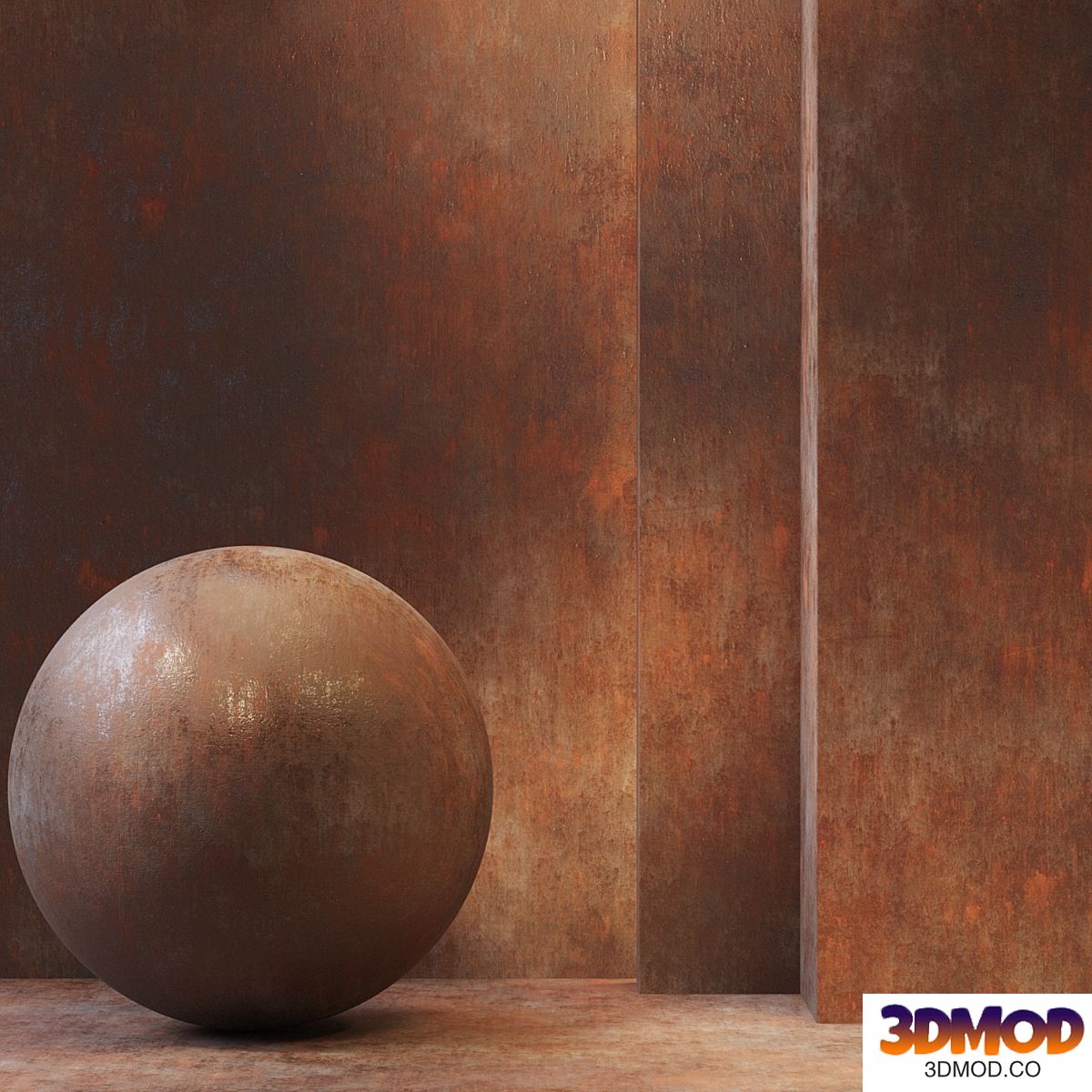 Metal Rust / PBR / Seamless / 4k / set03
