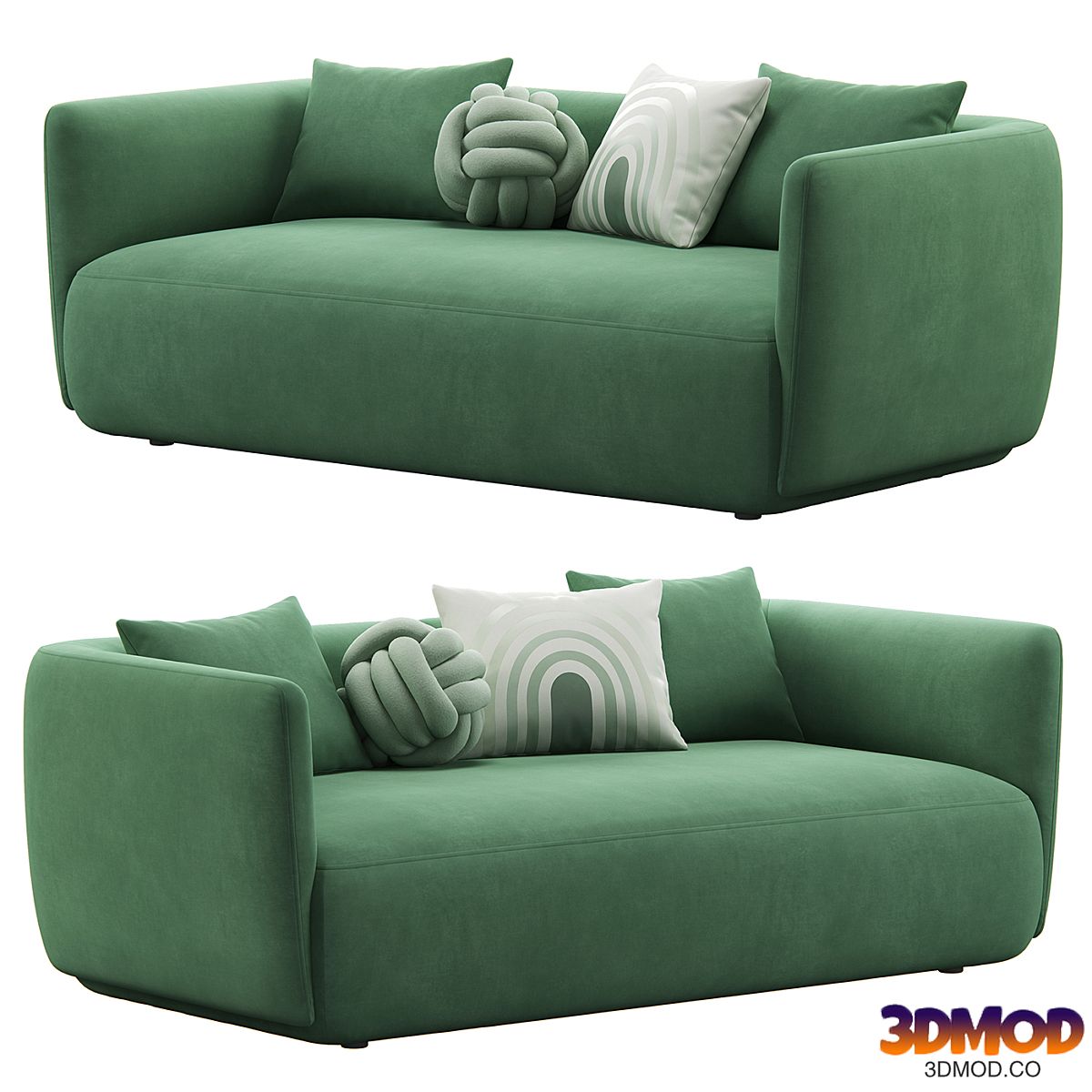 Cozy 2-seat Sofa by MDF Italia