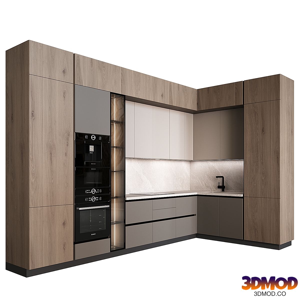 Kitchen in modern style 04
