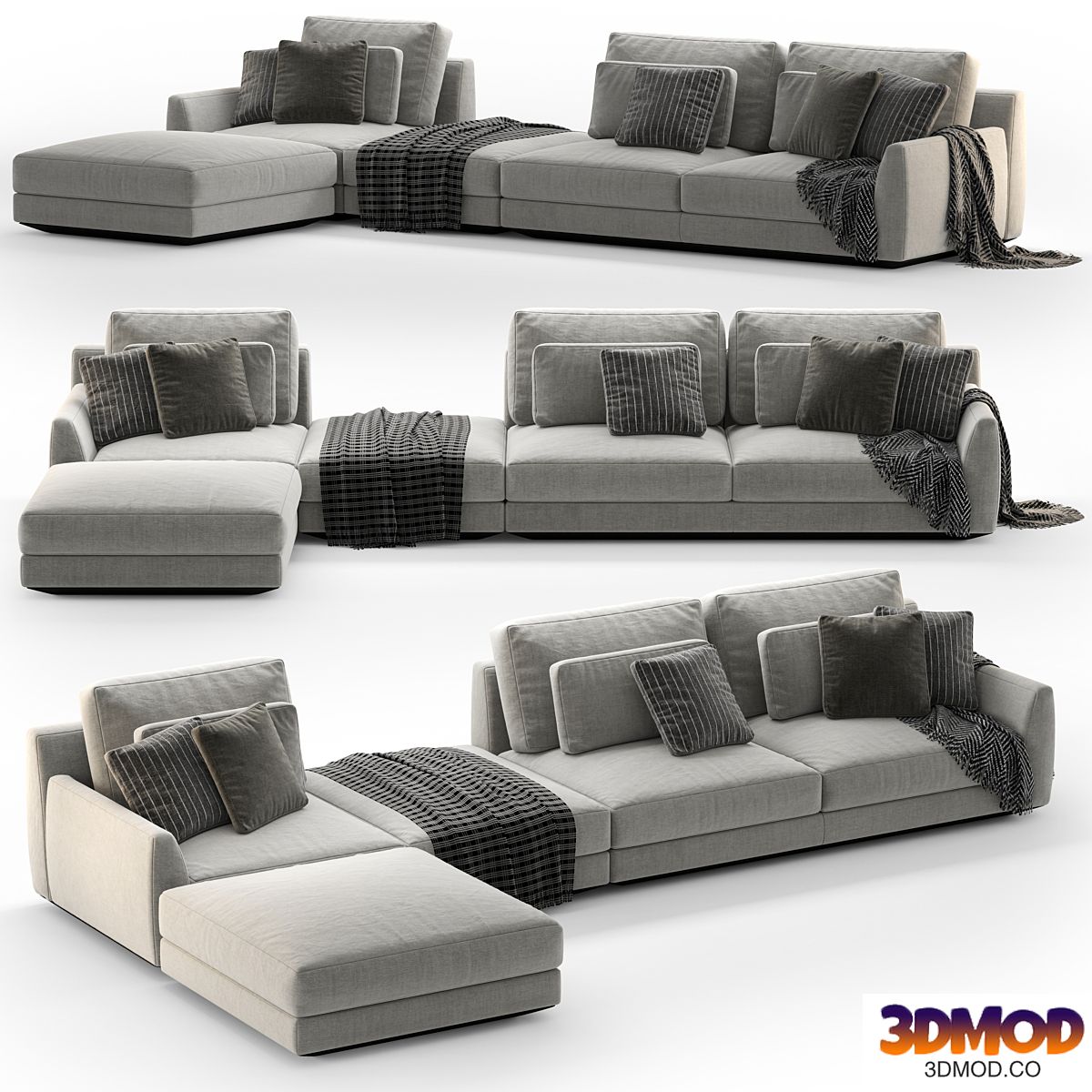 Corner sofa Casamania & Horm ELLINGTON