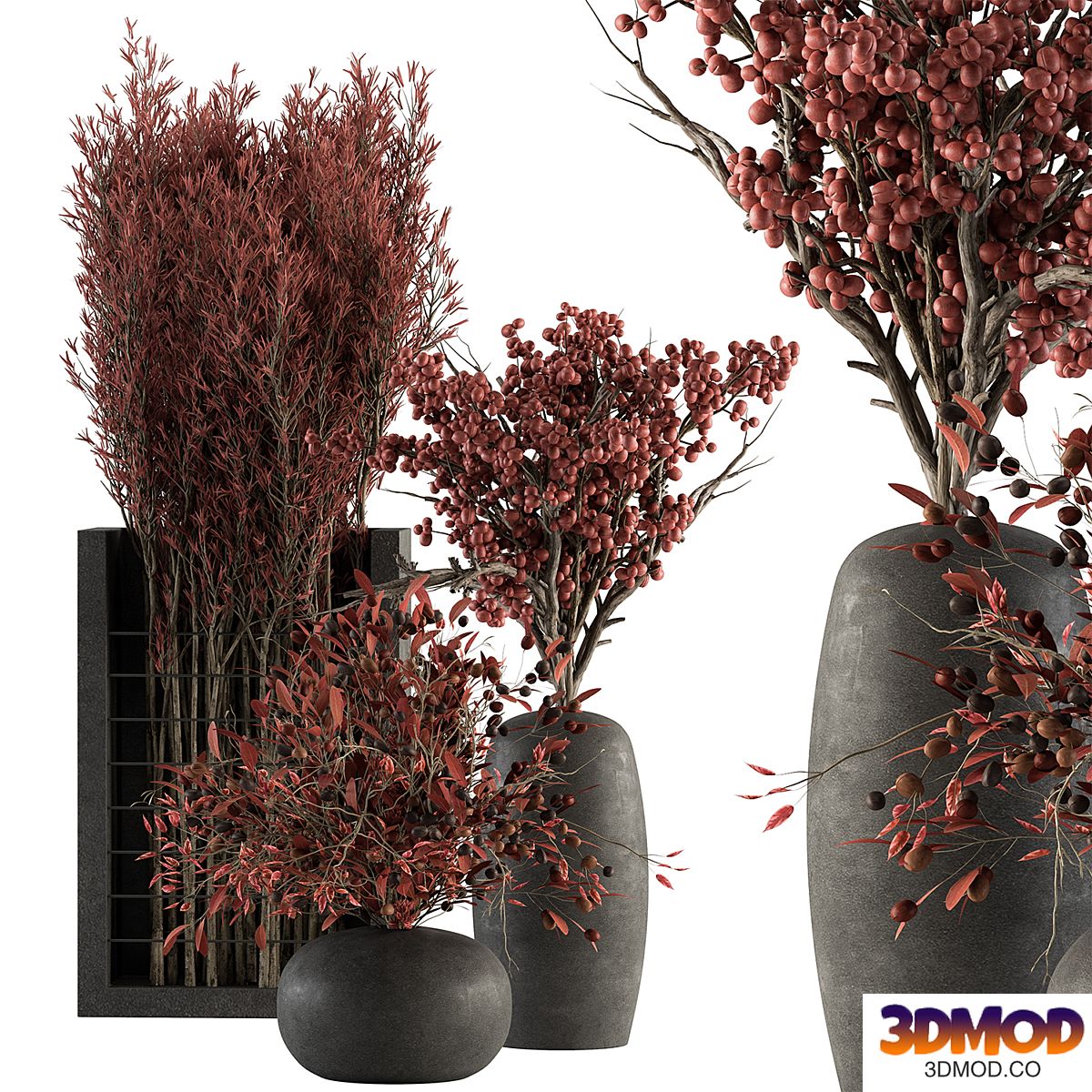 Bouquet 108 - Red Plants