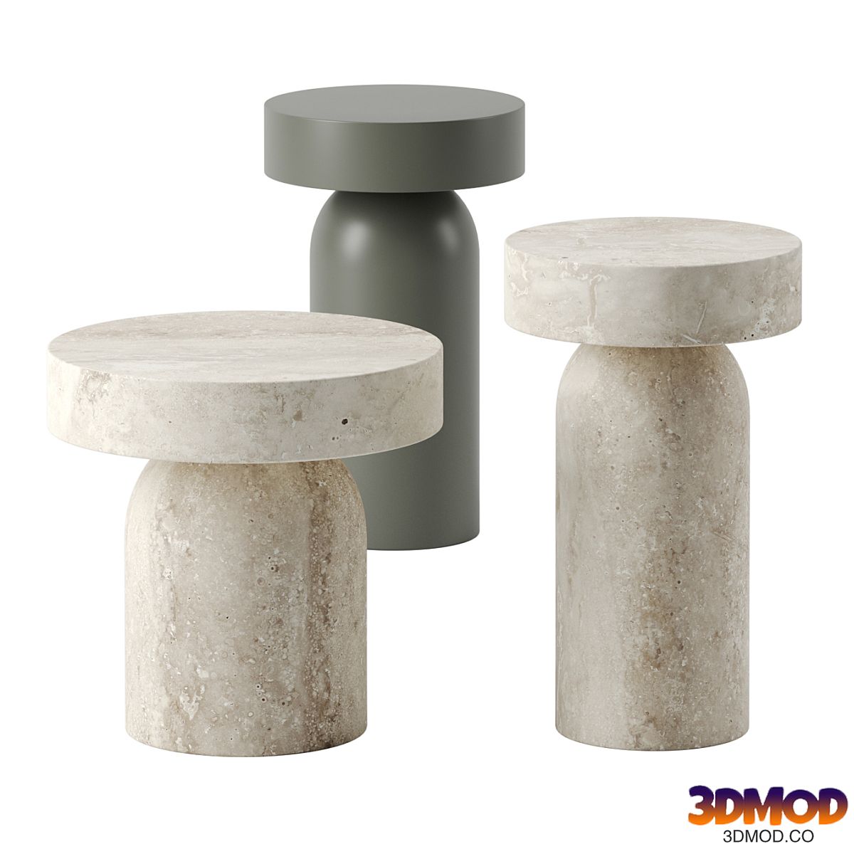 FRANCIS side tables by Lema