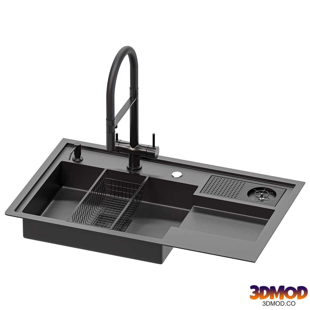 Sink Stainless Steel Cup Washer Sink Kitchen