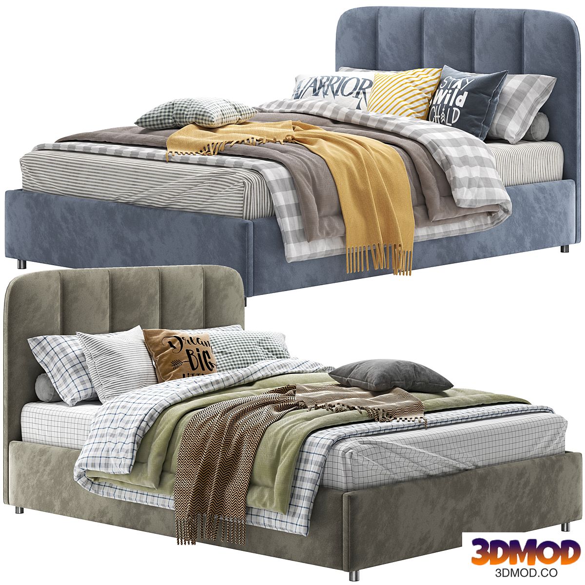Nuance Upholstered Platform Bed
