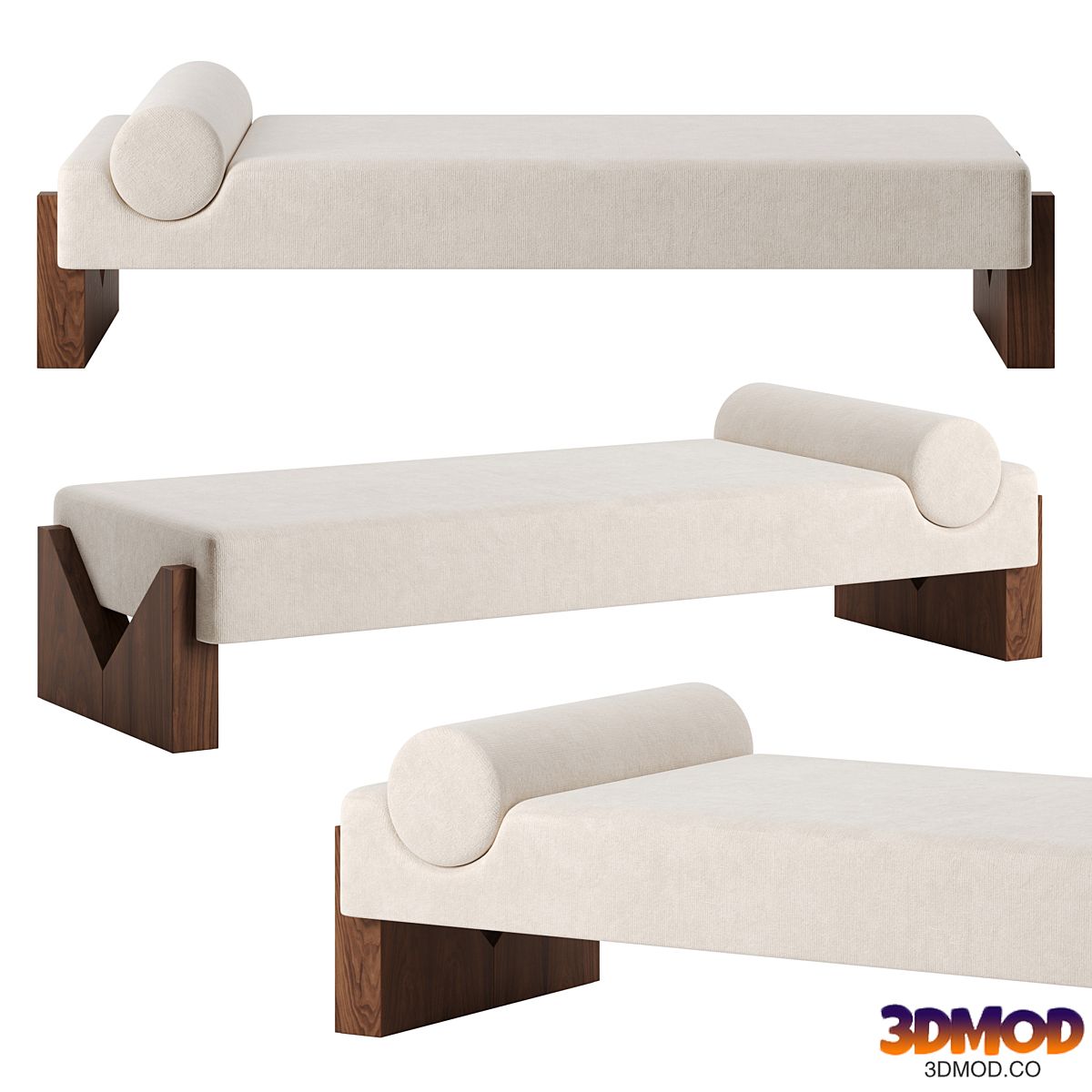 V Day Bed by Dusty Deco