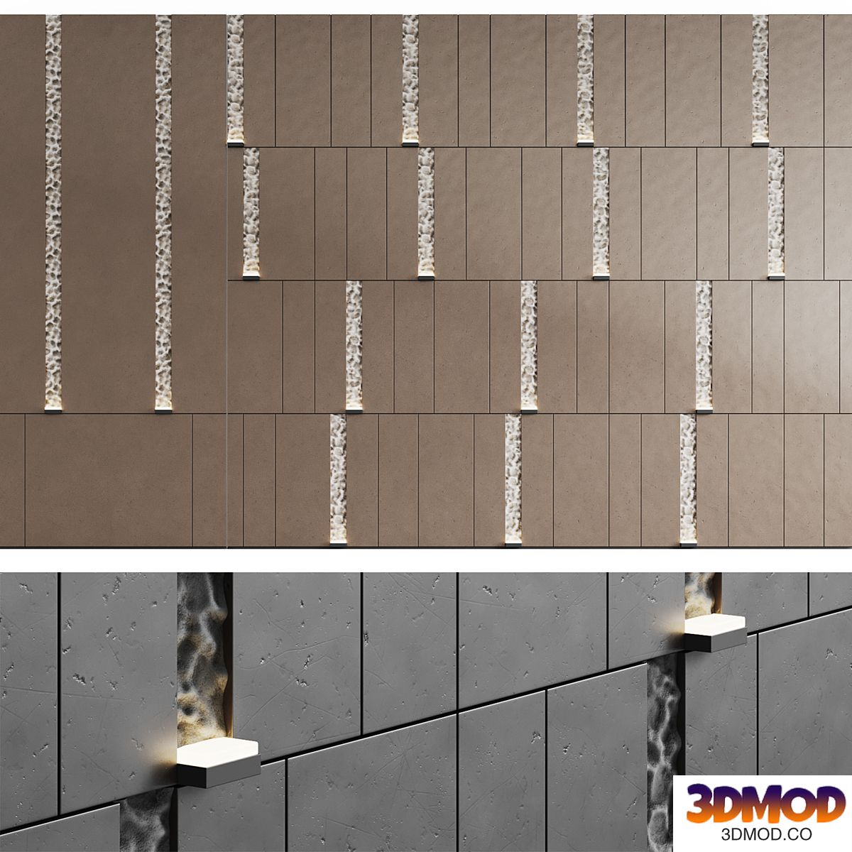 Decorative wall panel 6
