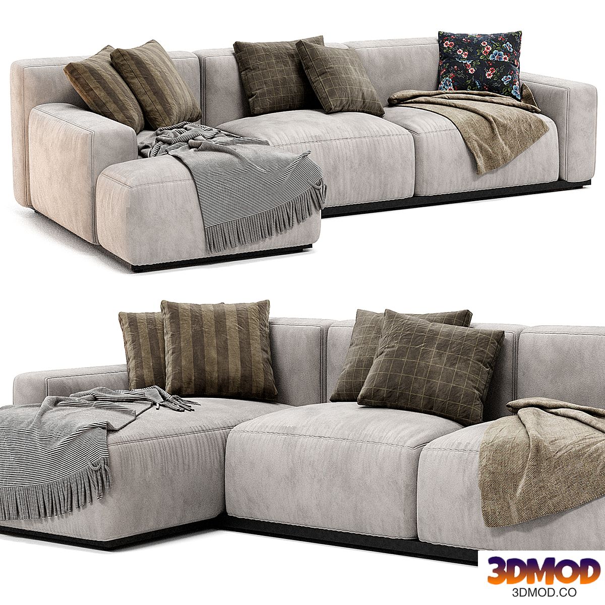 Jesse Daniel Chaise Longue Sofa
