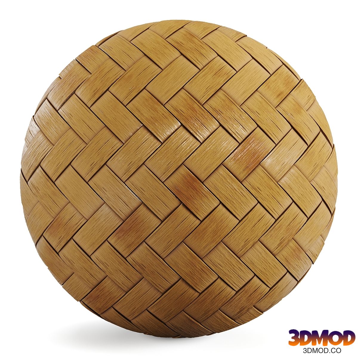 Bamboo Rattan PBR Material