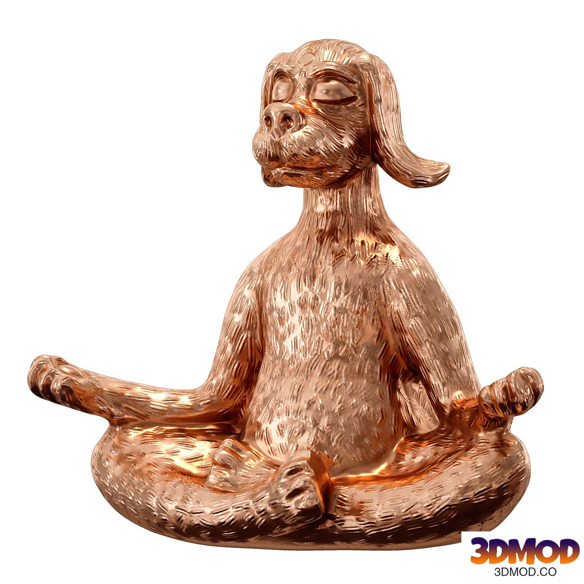 Yoga dog, Yoga dog - figurine