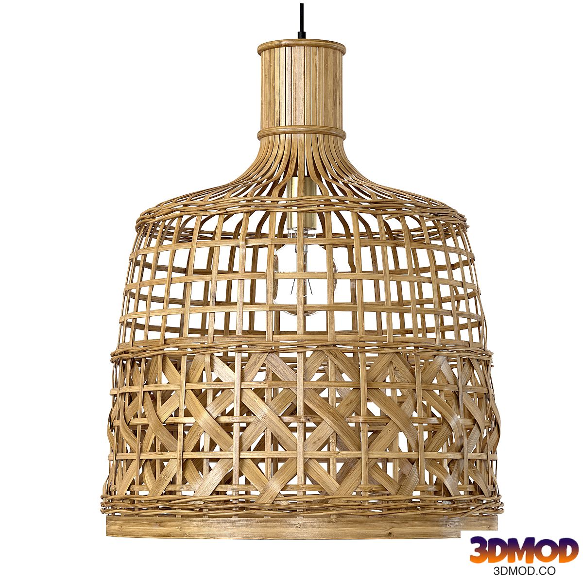 New Bamboo Ceiling Lamp light alternative