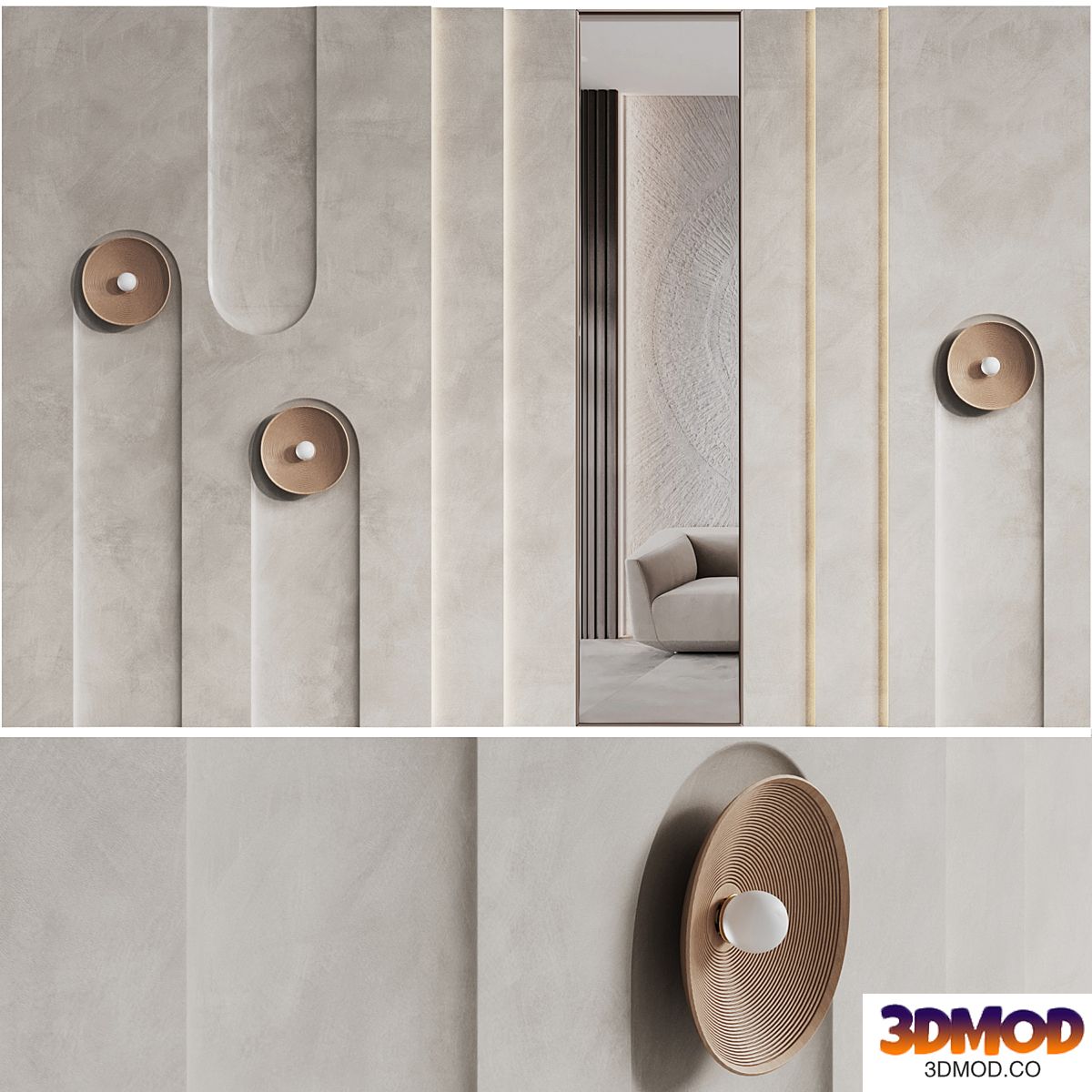 Decorative wall panel