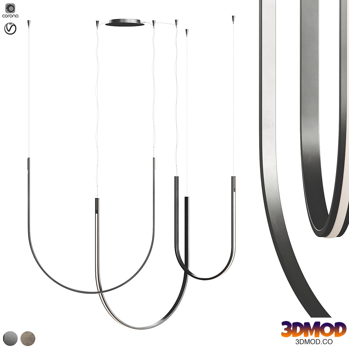 Cattelan Italia Nahun Ribbon 2023.1 Lamp