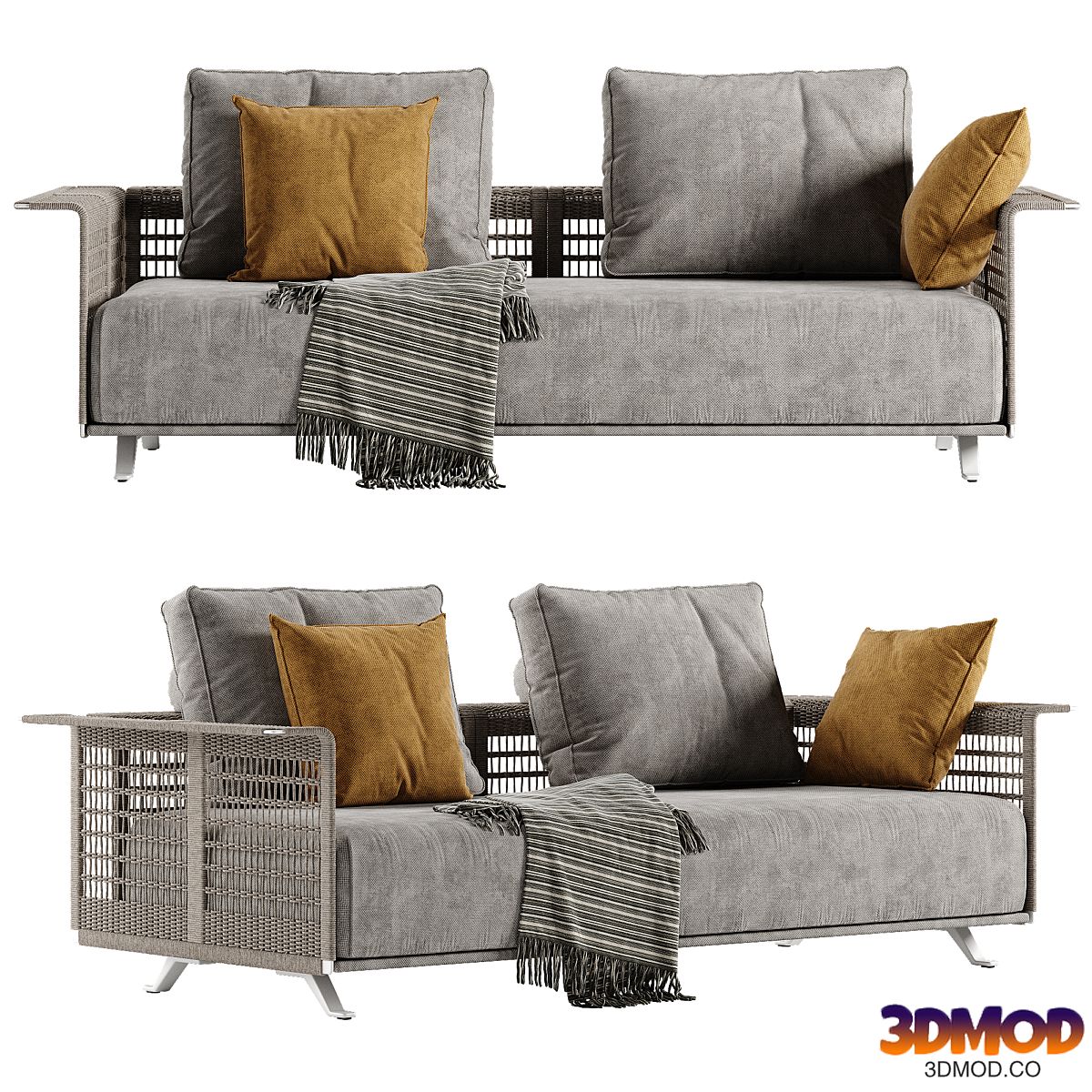 Poltrona Frau Solaria sofa