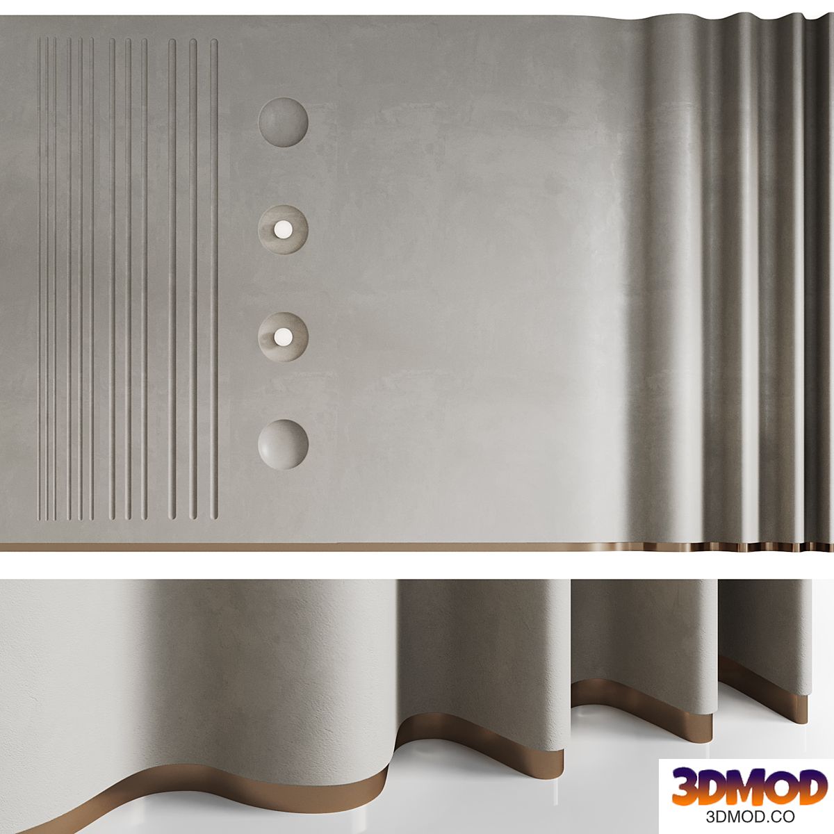 Decorative wall panel №14