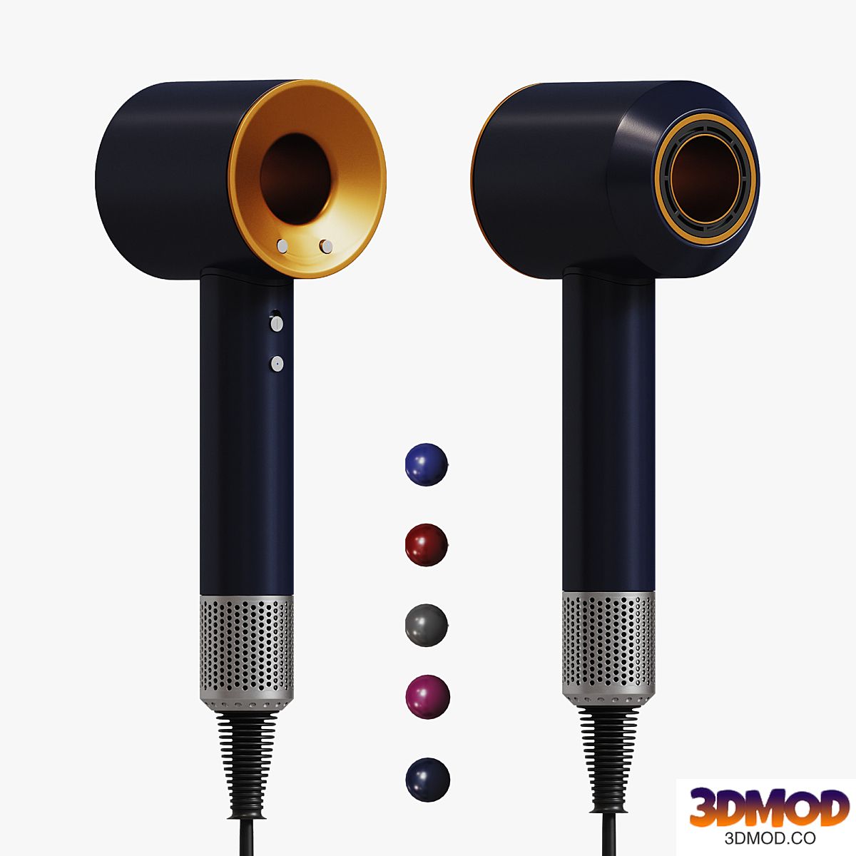 Dyson Supersonic Hair dryer with attachments