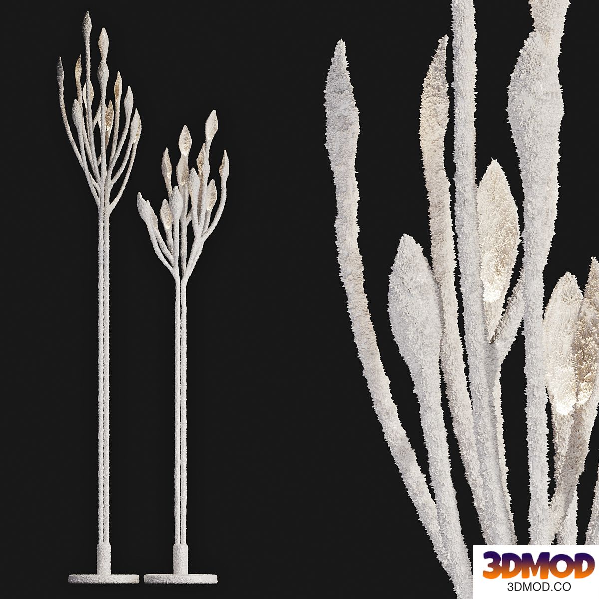 Elegant floor lamp BUSH Vetvistore
