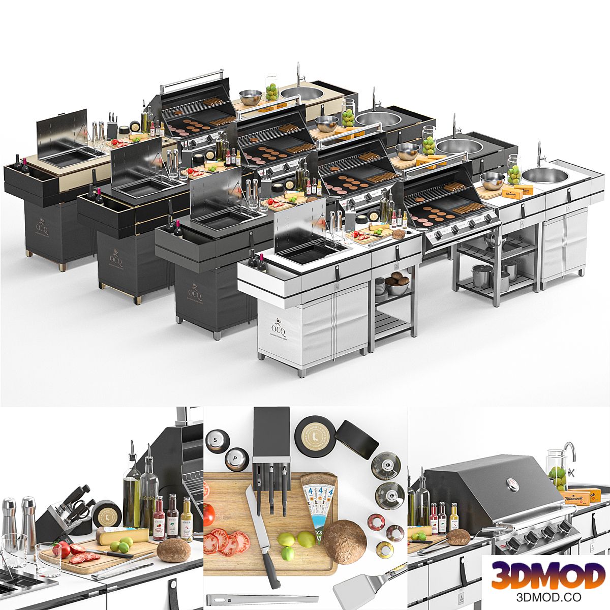 OCQ Modular Barbecue