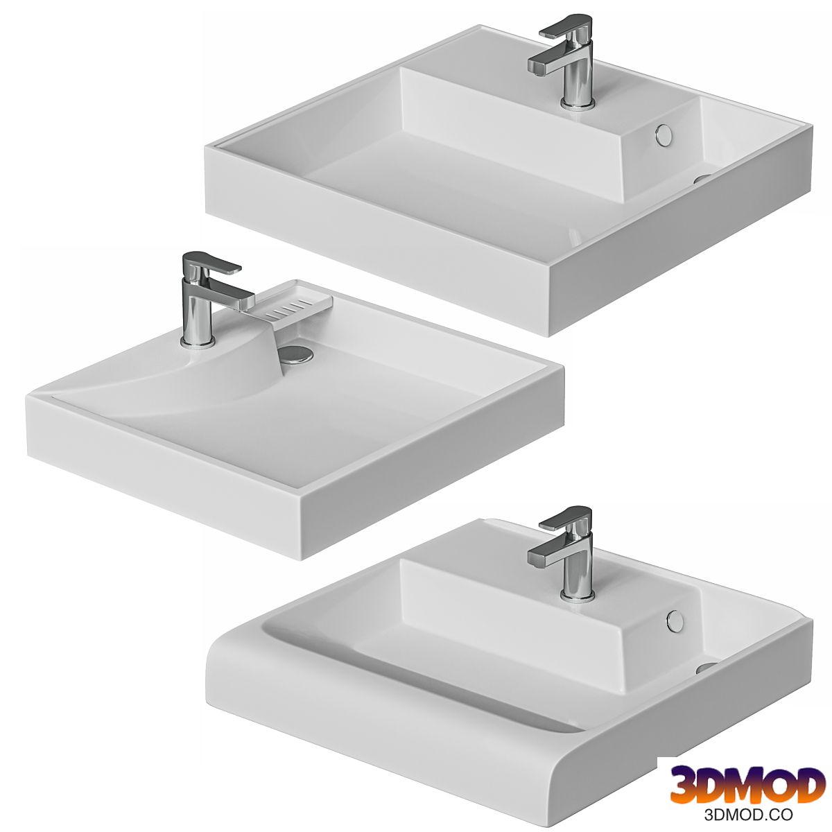 Sink above washing machine