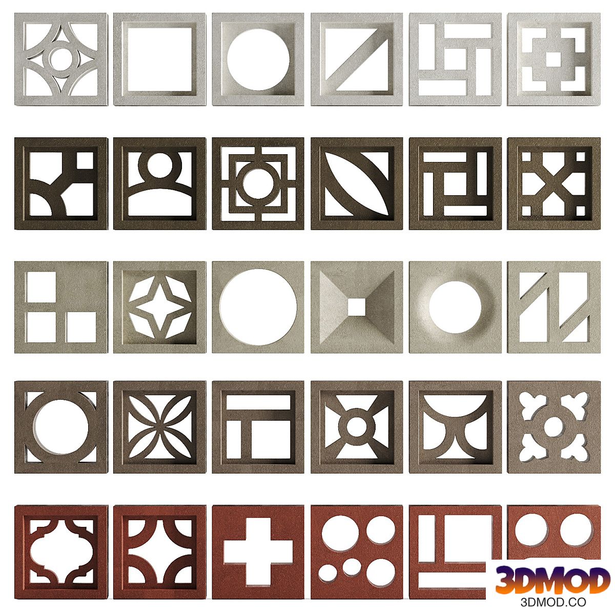 Breeze blocks