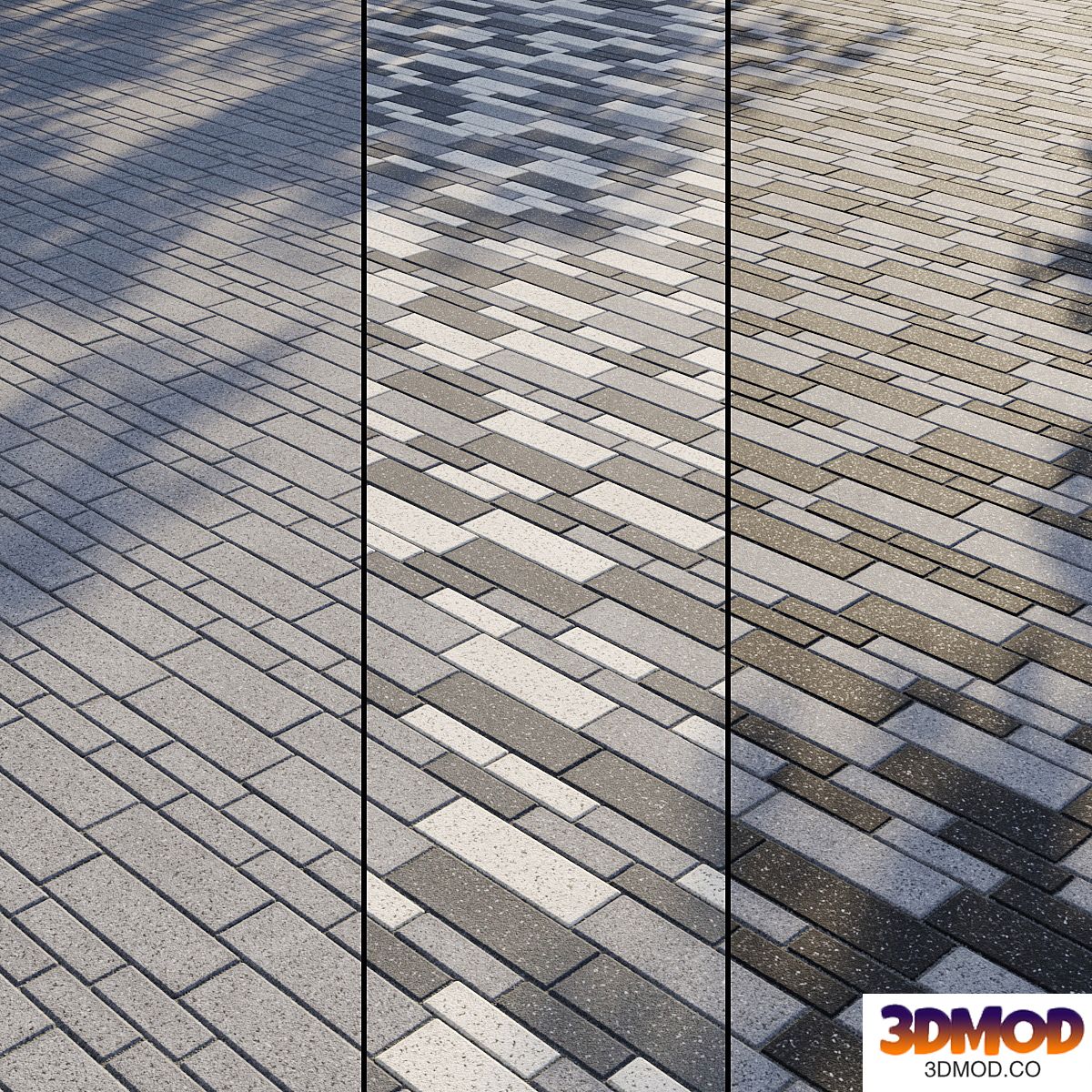 Granite paving slabs Type 11
