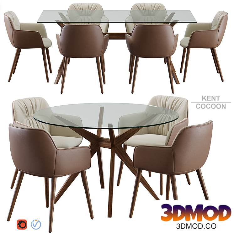 Calligaris kent+cocoon
