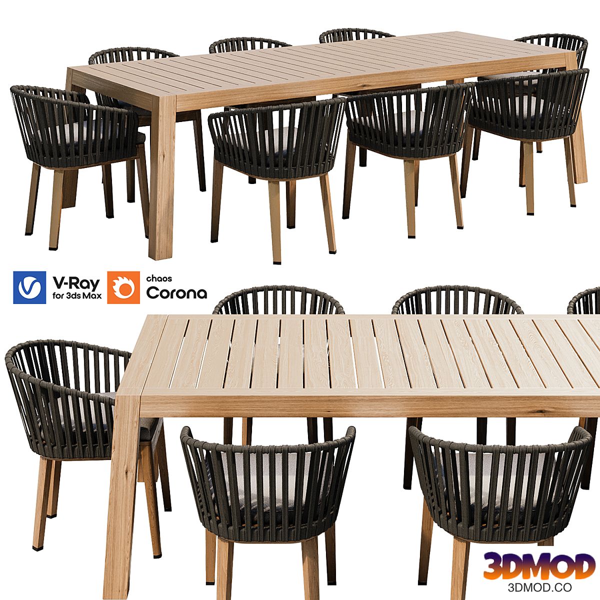 Table and Chair Set 01