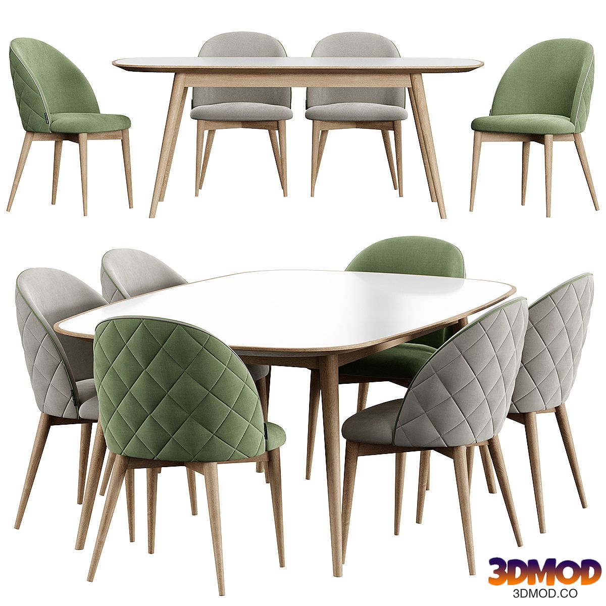 Dijon Chair HER 042 G Table