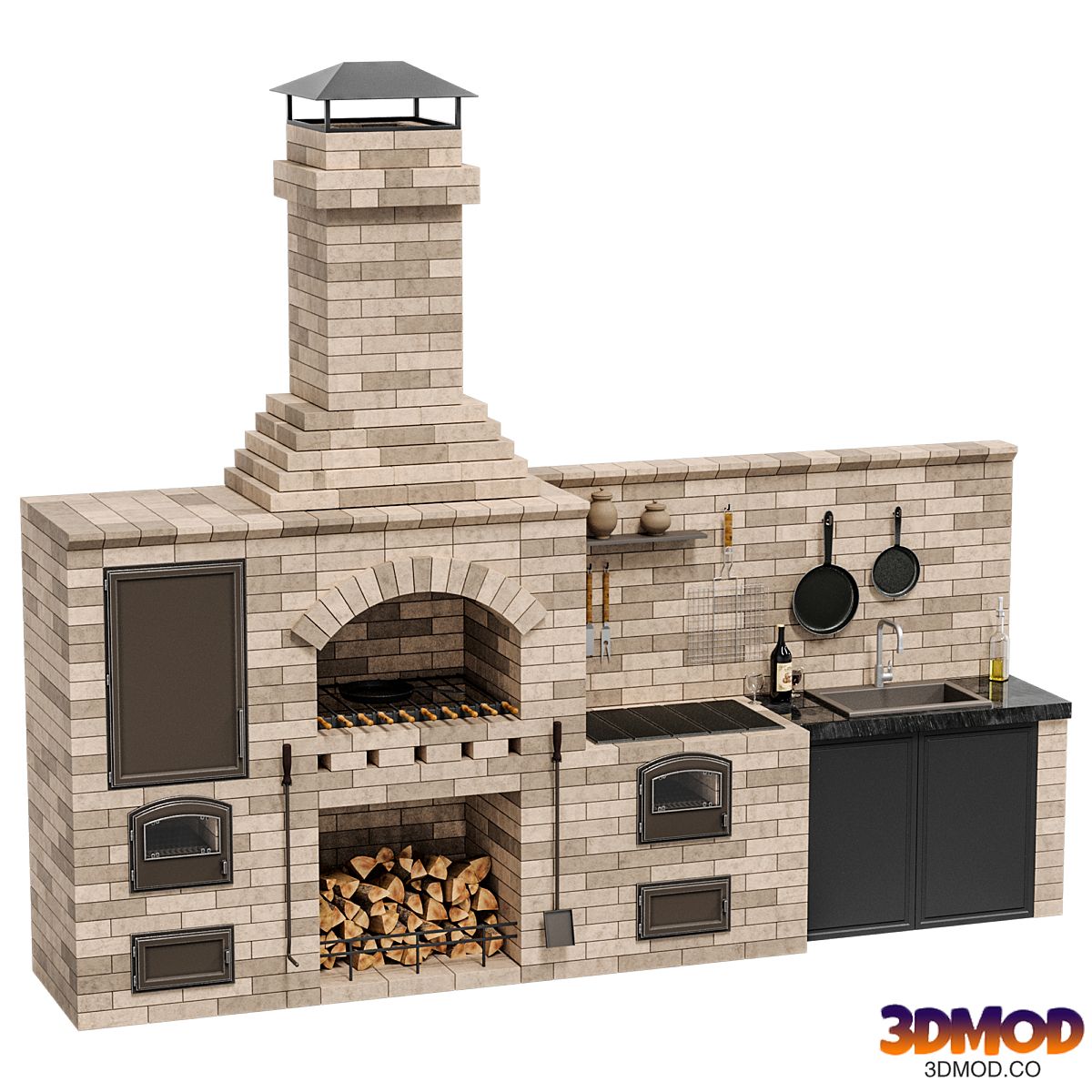 Barbecue BIG R 78 radius