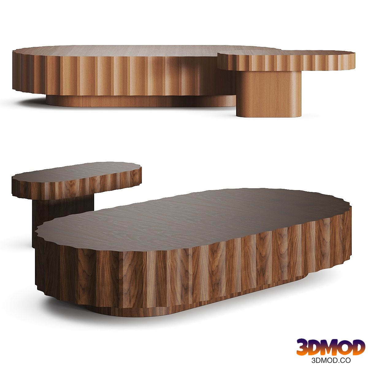 Francesco Balzano Blond Coffee Tables