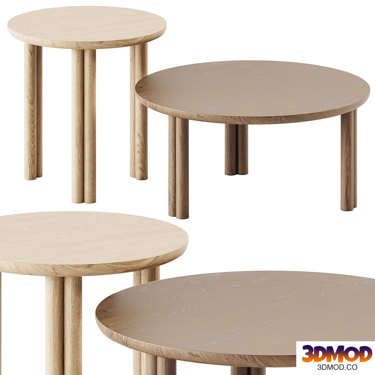 Silvestro Wooden Table by True Design