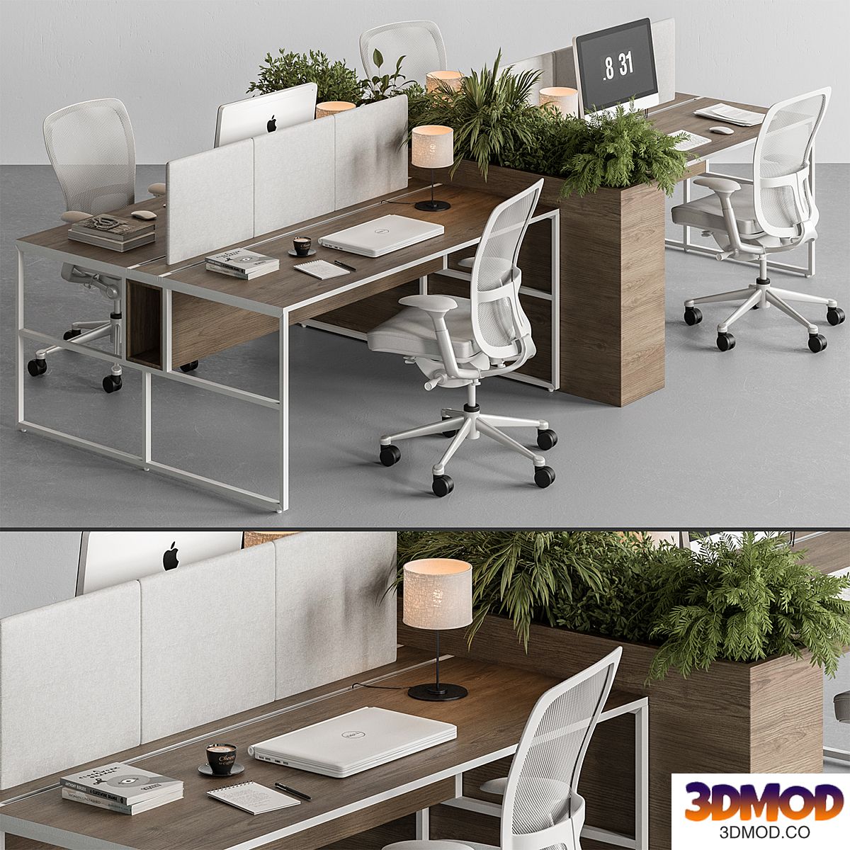 Employee Set - Office Furniture 371
