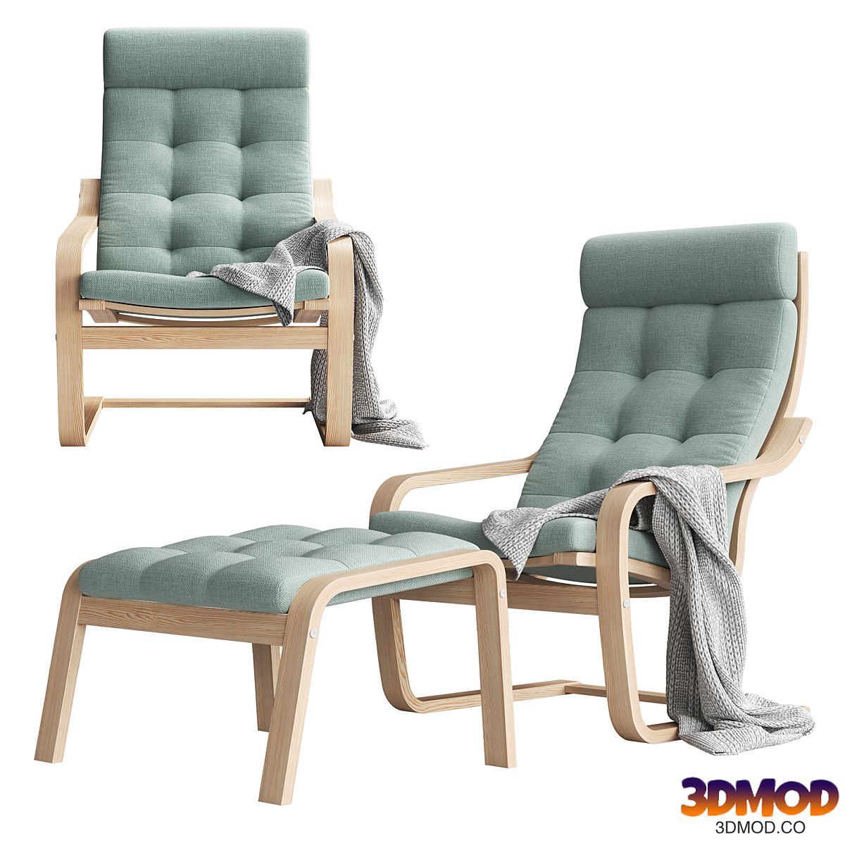 Armchair POANG by IKEA