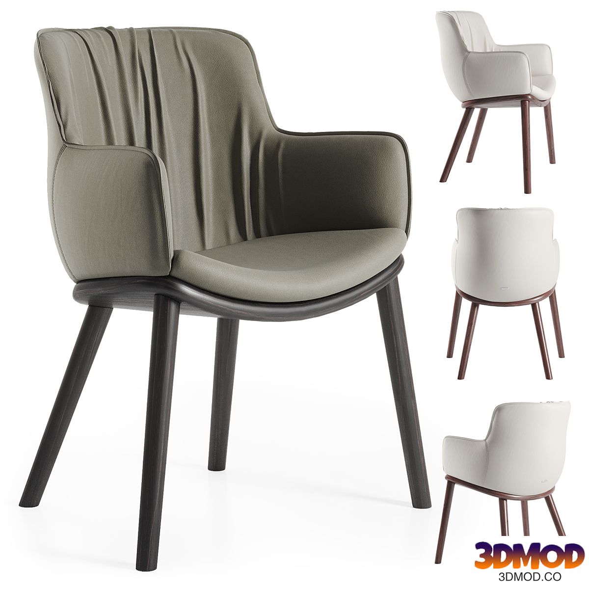 Cattelan Italia - Rhonda Wood Chair