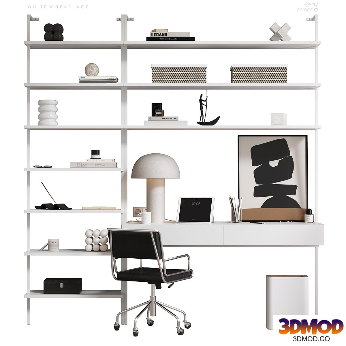 white workplace
